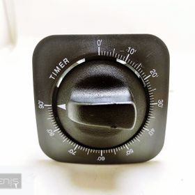 Luxell Asel Kare Mini Fırın Zaman Saati Timer