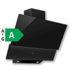 Luxell DA-835 A Sınıfı 3 Kademeli Mekanik Duvar Tipi Cam Davlumbaz Siyah