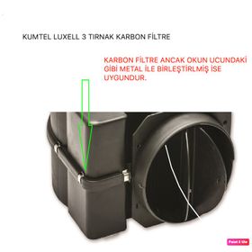 Luxell DA6 830 Yeni Tip Davlumbaz Karbon Filtre