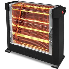 Luxell LX-2760 Quartz Mini Şömine 4 Çubuklu Isıtıcı