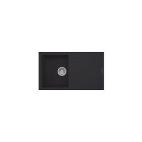 Luxell LX-860 RIO Damlalıklı Granit Siyah Eviye
