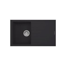 Luxell LX-860 RIO Damlalıklı Granit Siyah Eviye
