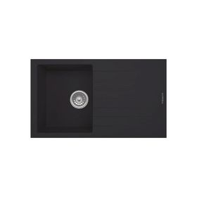 Luxell LX-860 RIO Damlalıklı Granit Siyah Eviye