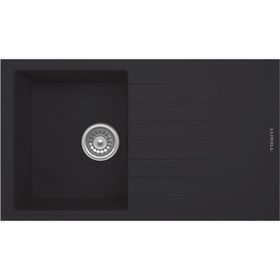 Luxell LX-860 RIO Damlalıklı Granit Siyah Eviye