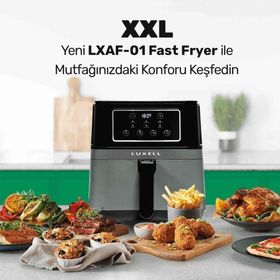 Luxell LXAF-01 Siyah 7.5 lt Airfryer