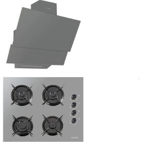 Luxell OC88 - DA6 835 Gri 2'li Ankastre Set