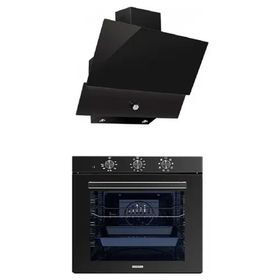 Luxell Süper Kristal A68 SF3 - DA88 Siyah 2'li Ankastre Set