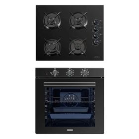 Luxell Süper Kristal A68 SF3 - OC88 Siyah 2'li Ankastre Set