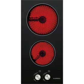 Luxell V3-02 P Elektrikli 2'li Vitro Seramik Ankastre Ocak