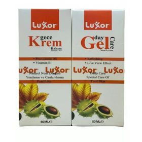 Luxor 50 ml Gündüz Bakım Jel + 50 ml Gece Bakım Kremi