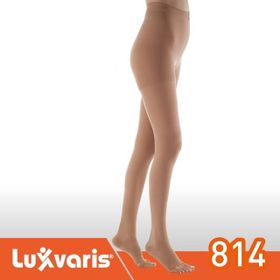 Luxor 814 CCL2 Ten Rengi Orta Basınçlı Külotlu Burnu Açık Varis Çorabı