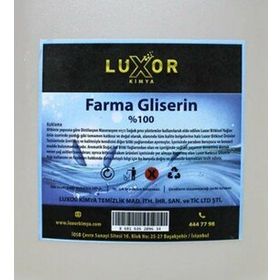 Luxor Kimya 6.250 kg Bitkisel Gliserin Yağı