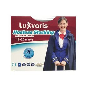 Luxor Külotlu Siyah Renk 845 No:4 Hostes Çorabı