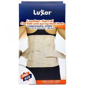 Luxor One Size 188 32 cm Lumbosakral Çelik Balenli Korse