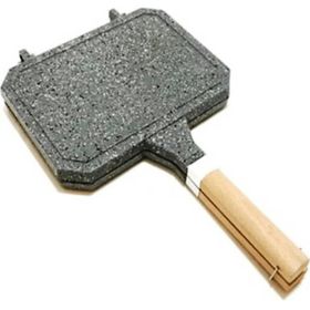 luxurianthome Taşhan Ocak Üstü Granit Tost Makinesi