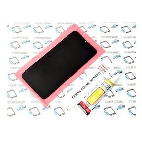 LW Oppo AX7 Siyah Lcd Dokunmatik Ekran + B-7000