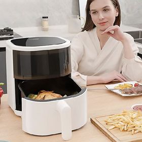 Lydsto 4 lt Beyaz Yağsız Airfryer