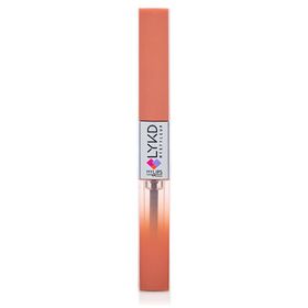 LYKD 213 Peach Nude Double Sided Lipstick Gloss