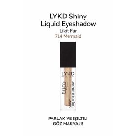 LYKD 714 Mermaid Shiny Liquid Eyeshadow Likit Far