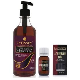 Lyonsey Hair Care 500 ml Collagen Biotin Şampuan