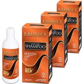 Lyonsey Keratin 3x400 ml Şampuanı