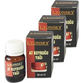 Lyonsey Professional At Kuyruğu 3x20 ml Saç Yağı