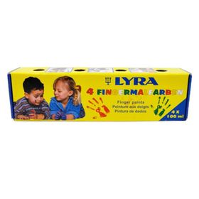 Lyra 4x100 ml Parmak Boyası