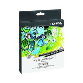 Lyra Aqua Brush Duo 36'lı Set Fırça Uçlu Kalem