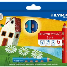 Lyra Groove Triple One 12'li Kuru Boya Kalemi