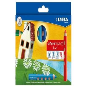 Lyra Groove Triple One 12'li Kuru Boya Kalemi