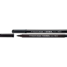 Lyra Hi-Quality 099 Black Art Pen Çizim ve Boyama Kalemi