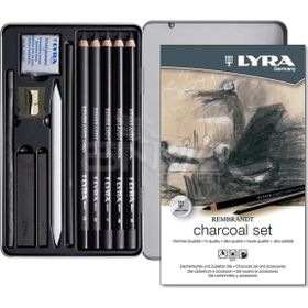 Lyra L2051112 Rembrandt Charcoal 12'li Çizim Kalem Set