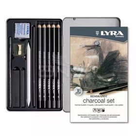 Lyra L2051112 Rembrandt Charcoal 12'li Çizim Kalem Set