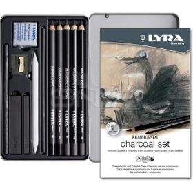 Lyra L2051112 Rembrandt Charcoal 12'li Çizim Kalem Set