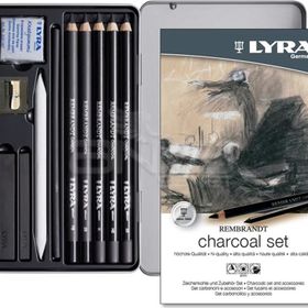 Lyra L2051112 Rembrandt Charcoal 12'li Çizim Kalem Set