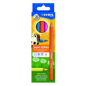 Lyra L3721063 Neon Askılı 6'lı Super Ferby Kuru Boya