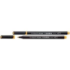 Lyra L6750250 Metallic Gold Hi-quality Art Pen Çizim Ve Boyama Kalemi