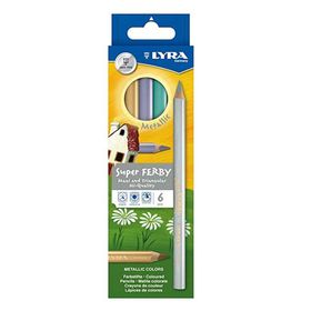Lyra Metalik 6'lı Askılı Paket L3721062 Super Ferby Kuru Boya