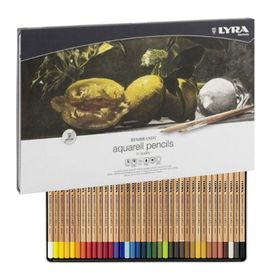 Lyra Rembrandt Acquarell 36'lı Metal Kutu Kuru-Sulu Boya Kalemi