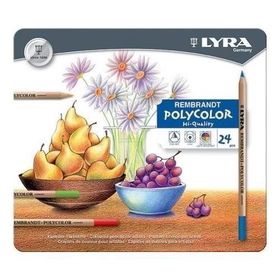 Lyra Rembrandt Polycolor 24 Renk Kuru Boya