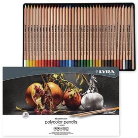 Lyra Rembrandt Polycolor 36 Renk Kuru Boya Kalemi Seti