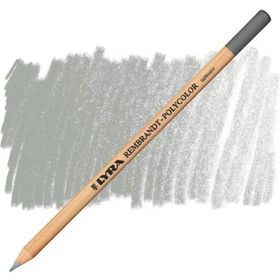 Lyra Rembrandt Polycolor Silver Grey Kuru Boya Kalemi