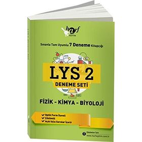 LYS 2 Fizik - Kimya - Biyoloji Deneme Seti - Kalender Aslan Işık Mustafa Bedel Ebru Büyükdereli