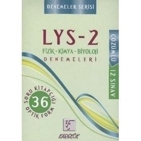 LYS-2 FIZIK-KIMYA-BIYOLOJI DENEMELERI - KOMISYON
