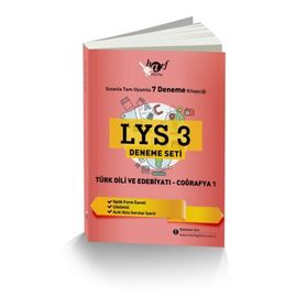 LYS 3 Türk Dili ve Edebiyatı - Coğrafya 1 Deneme Seti - Özlem Fındık Hasan Kapalen Binali Toprakçı Alirıza Güney