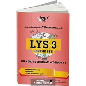 LYS 3 Türk Dili ve Edebiyatı - Coğrafya 1 Deneme Seti - Özlem Fındık Hasan Kapalen Binali Toprakçı Alirıza Güney