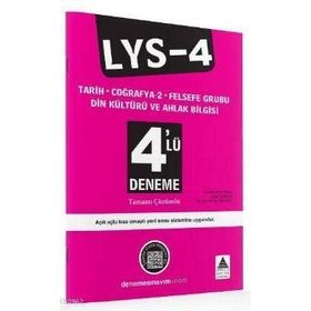 LYS - 4 - Tarih, Çoğrafya 2, Felsefe Grubu, Din Kültürü ve Ahlak Bilgisi 4’lü Deneme - İbrahim Kaygusuz Adile Dokak