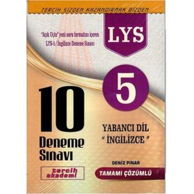 LYS 5 İngilizce 10 Deneme Sınavı - Deniz Pınar