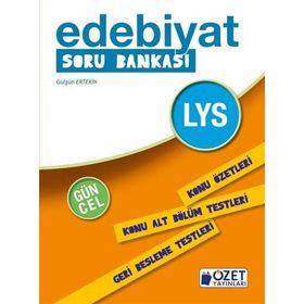 LYS Edebiyat Soru Bankası - Ahmet Taş