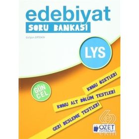 LYS Edebiyat Soru Bankası - Ahmet Taş